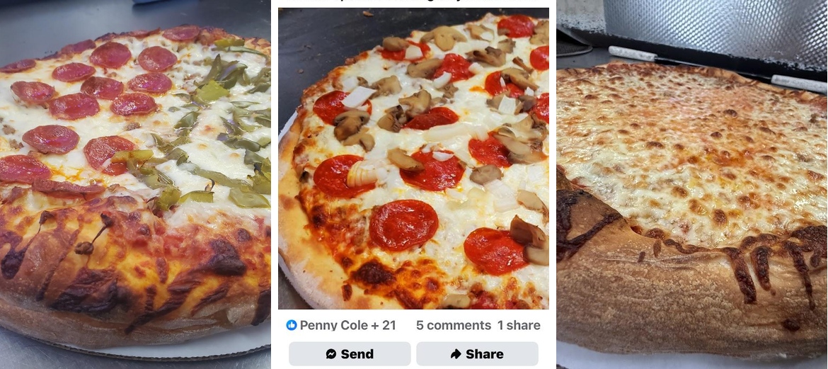 Barton's Pizzeria Menu